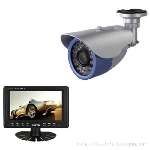 Analog camera, 3.6mm lens, IR distance of 25m, with cable-through bracket, 1000TVL